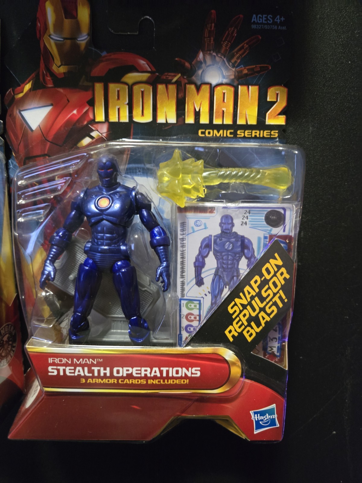 Iron Man 2 Comic Series 2009 Hasbro Lot Of 4