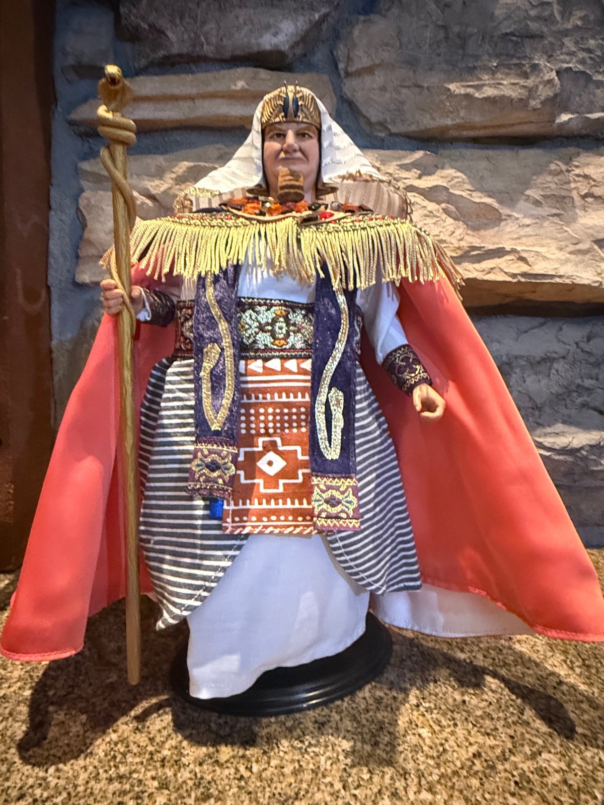 1966 TV BATMAN ADAM WEST VICTOR BUONO KING TUT 1/6 CUSTOM ACTION FIGURE