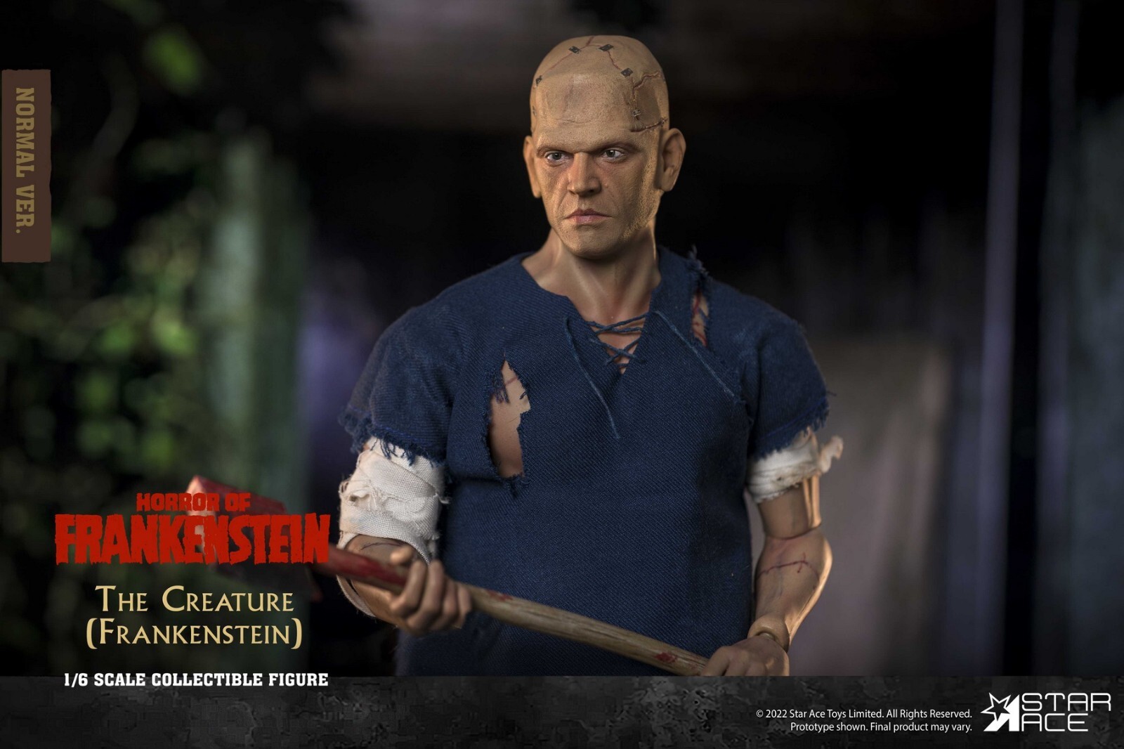 STAR ACE Toys SA0121 Horror of Frankenstein Creature Normal ver. 1/6 Figure