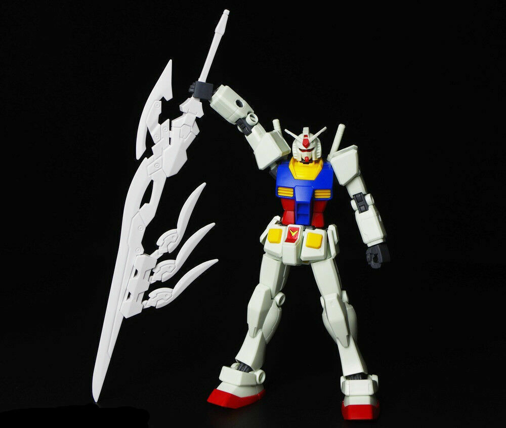 1PC Feather Sword Blade Buster Knife for HG BF 1/144 Wing Zero Honoo Flame Feder