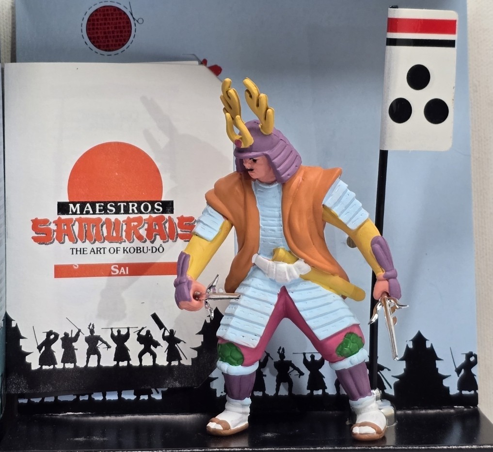 Maestros Samurais The Art of Kobu-Do 1990 Star Toys Sai Swordsman NEW Open Box