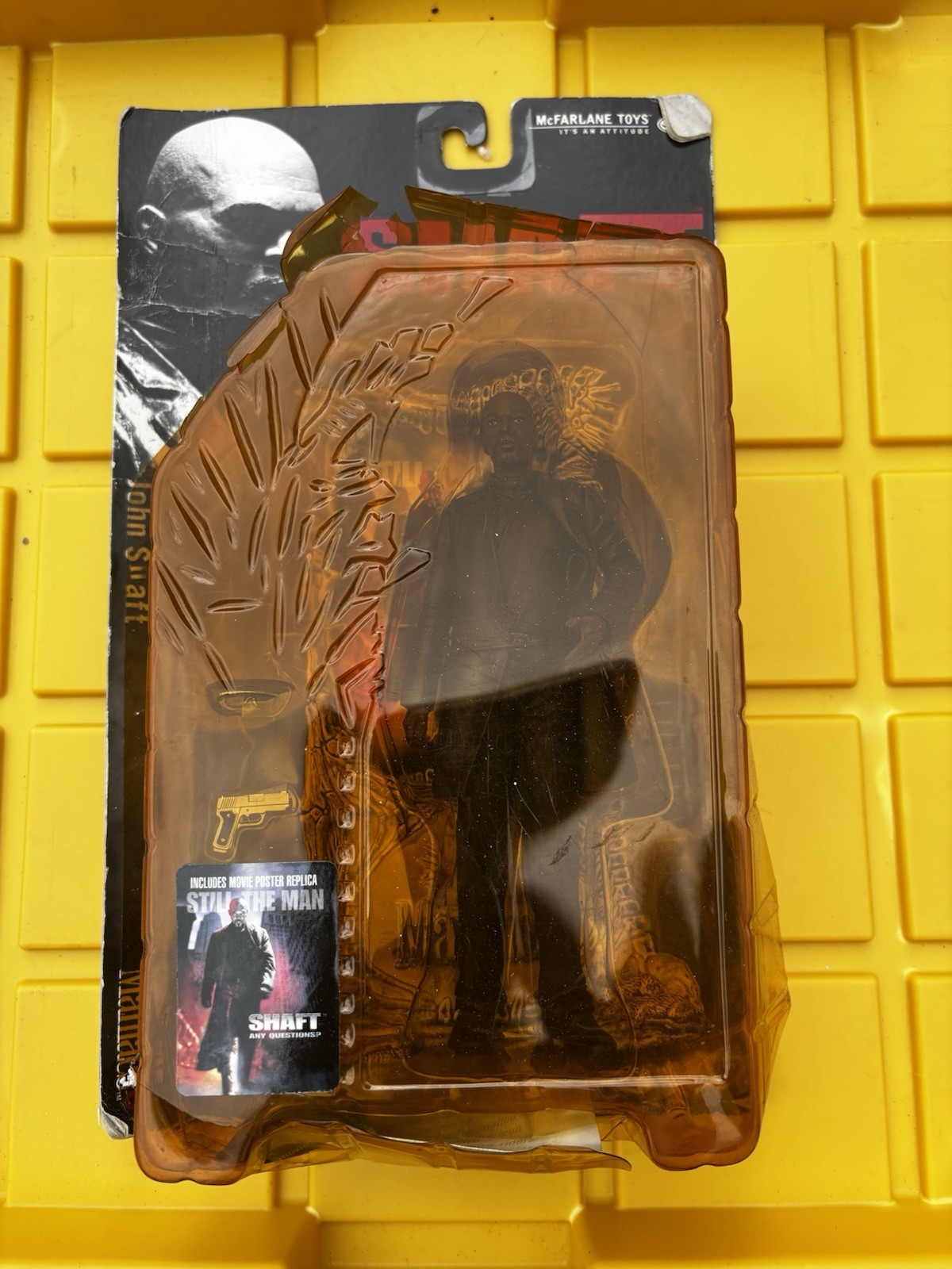 SHAFT McFarlane Action Figure Movie Maniacs Series 3 Samuel L. Jackson Damagebox