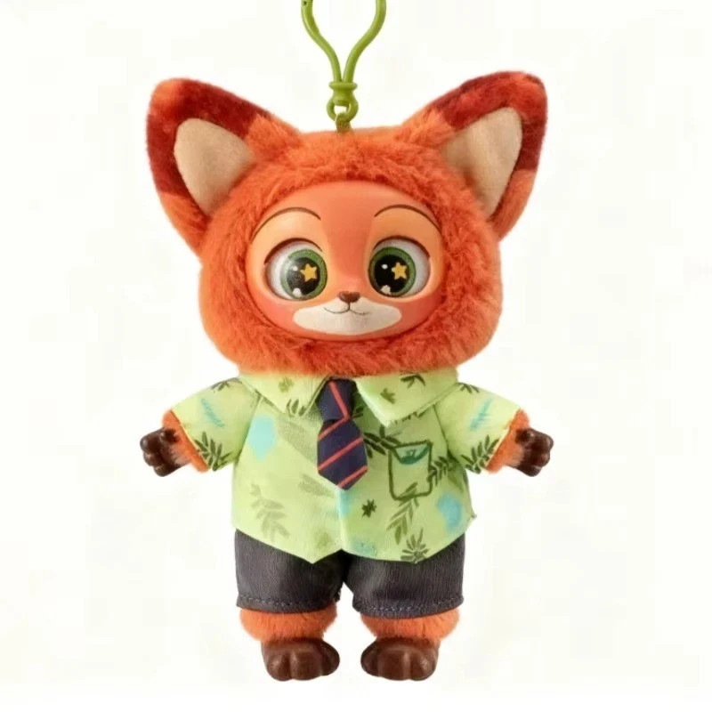 Zootopia Series Blindbox Confirmed Color, Plush Pendant & Keychain