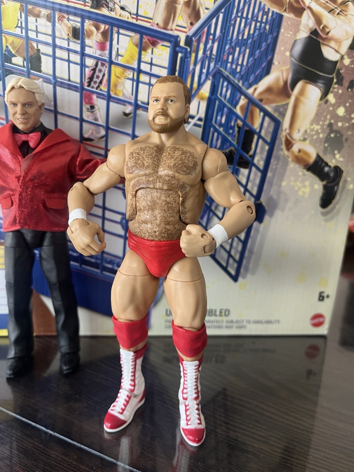 Custom Wwe Tag Team The Brain Busters W/ Bobby Heenan