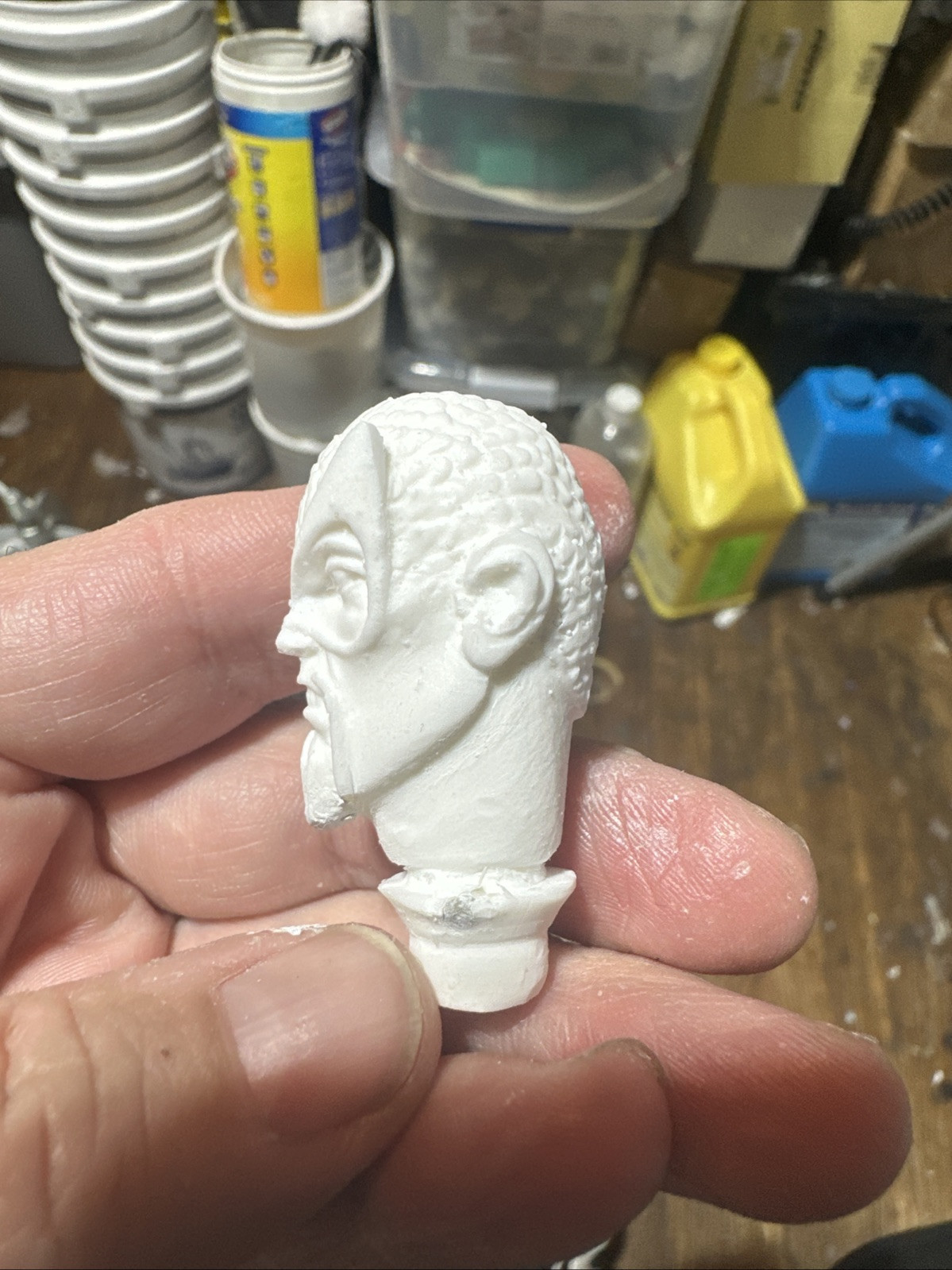 Mego FTC Zica Dc Retro Comic Version Custom The Mandarin Head For 8” Size 1/9