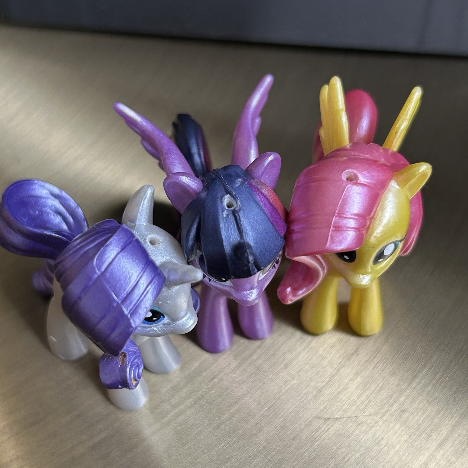 My Little Pony LOT OF 5 CHROME UCC Distributing (FLAWED read) Blind Bag Mini