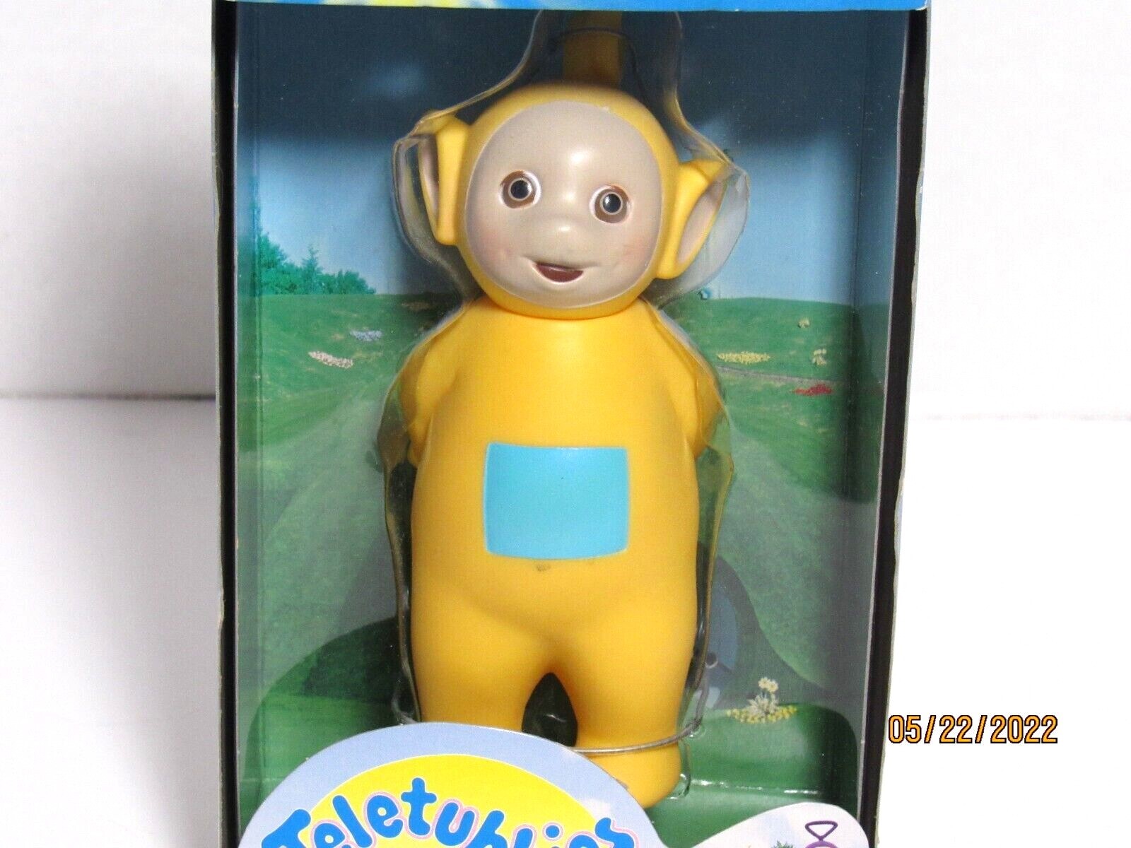 1998 Playskool Hasbro Teletubbies Laa Laa Yellow 5.5″ Tall Figure Toy In Box