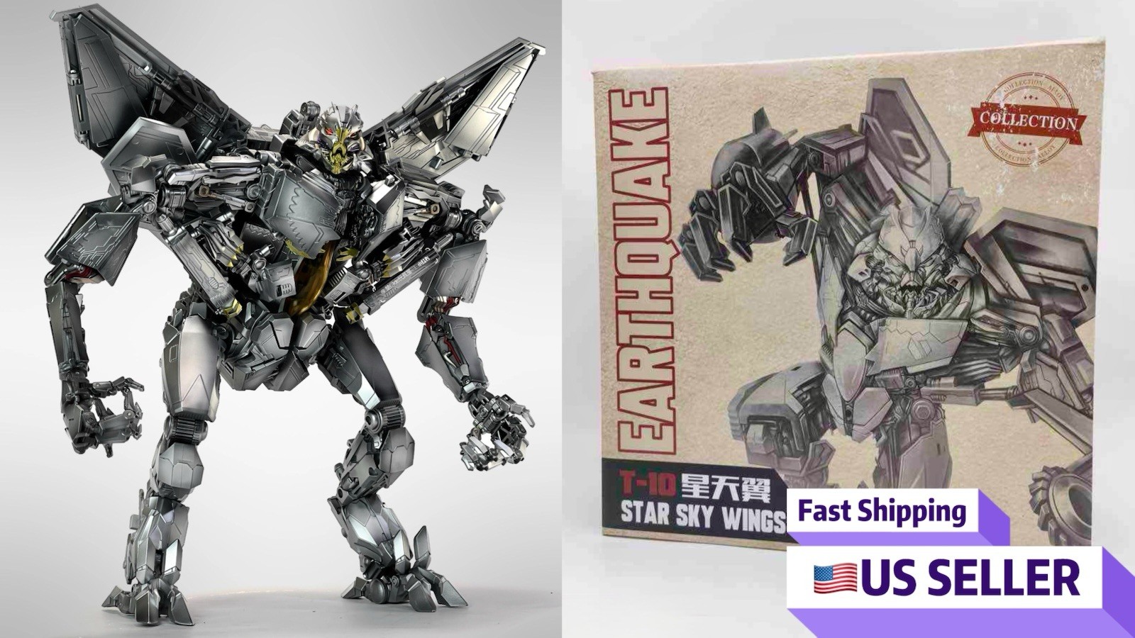 Transformers MPM T-10 Oversized Starscream Movie Version KO MPM10 MISB US Seller