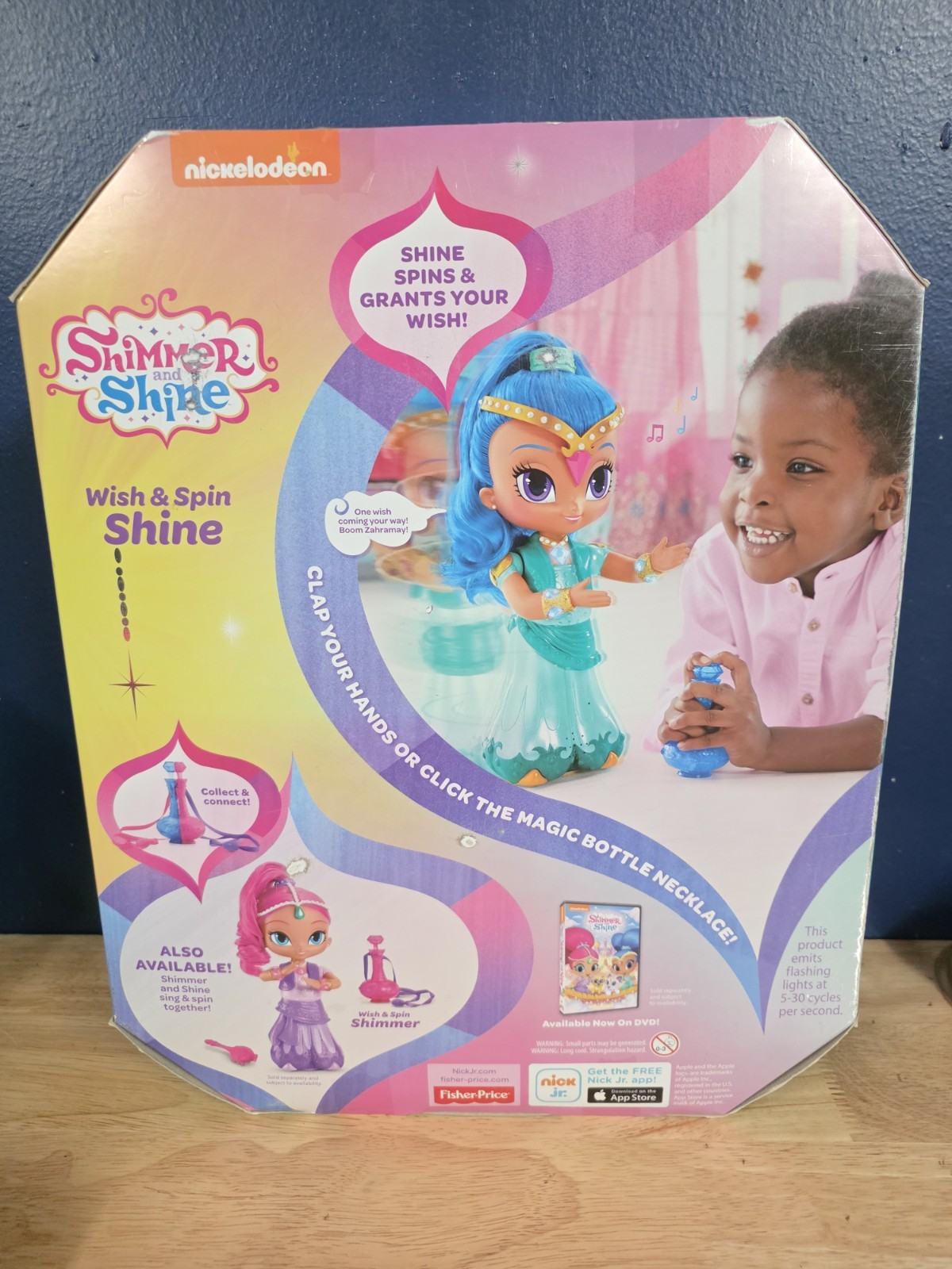 Shinmer and Shine Wish & Spin Talking Doll 2016 Nickelodeon New