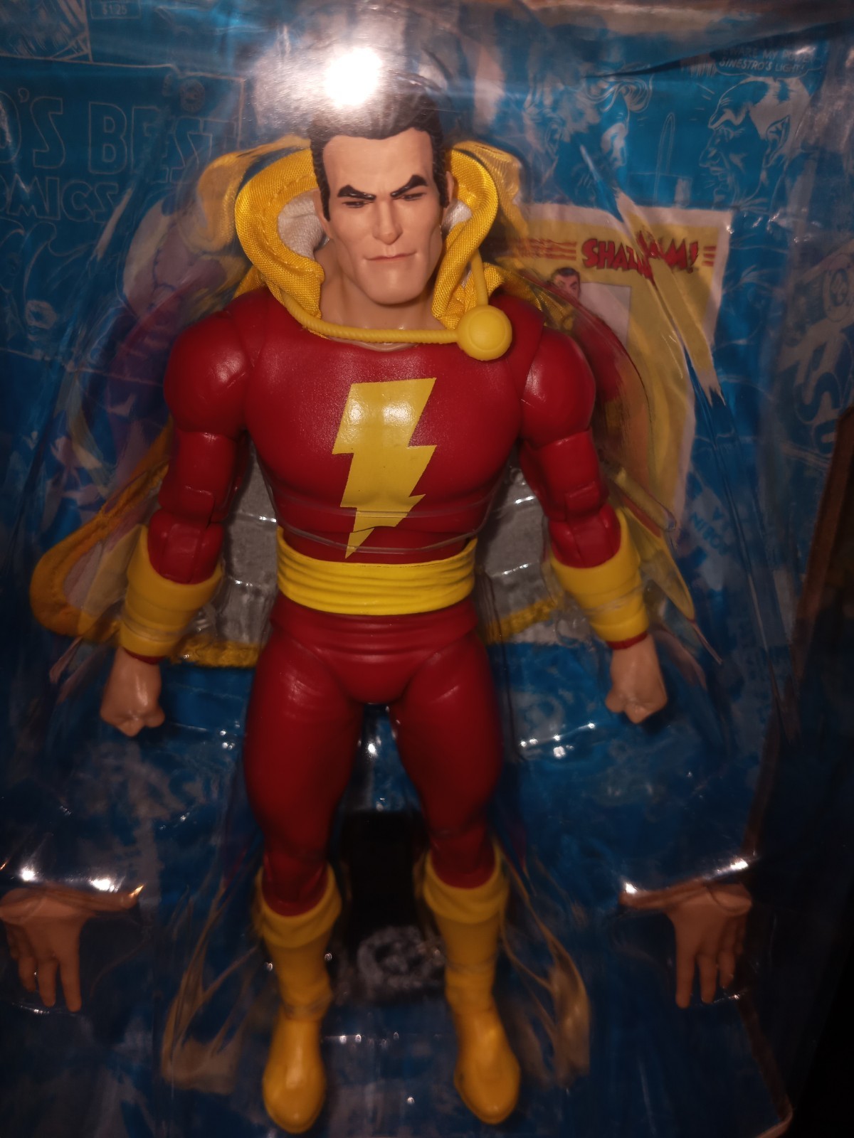 DC MCFARLANE PAGE PUNCHERS FLASH POWER OF SHAZAM AZRAEL BATMAN ARMOR SET LOT