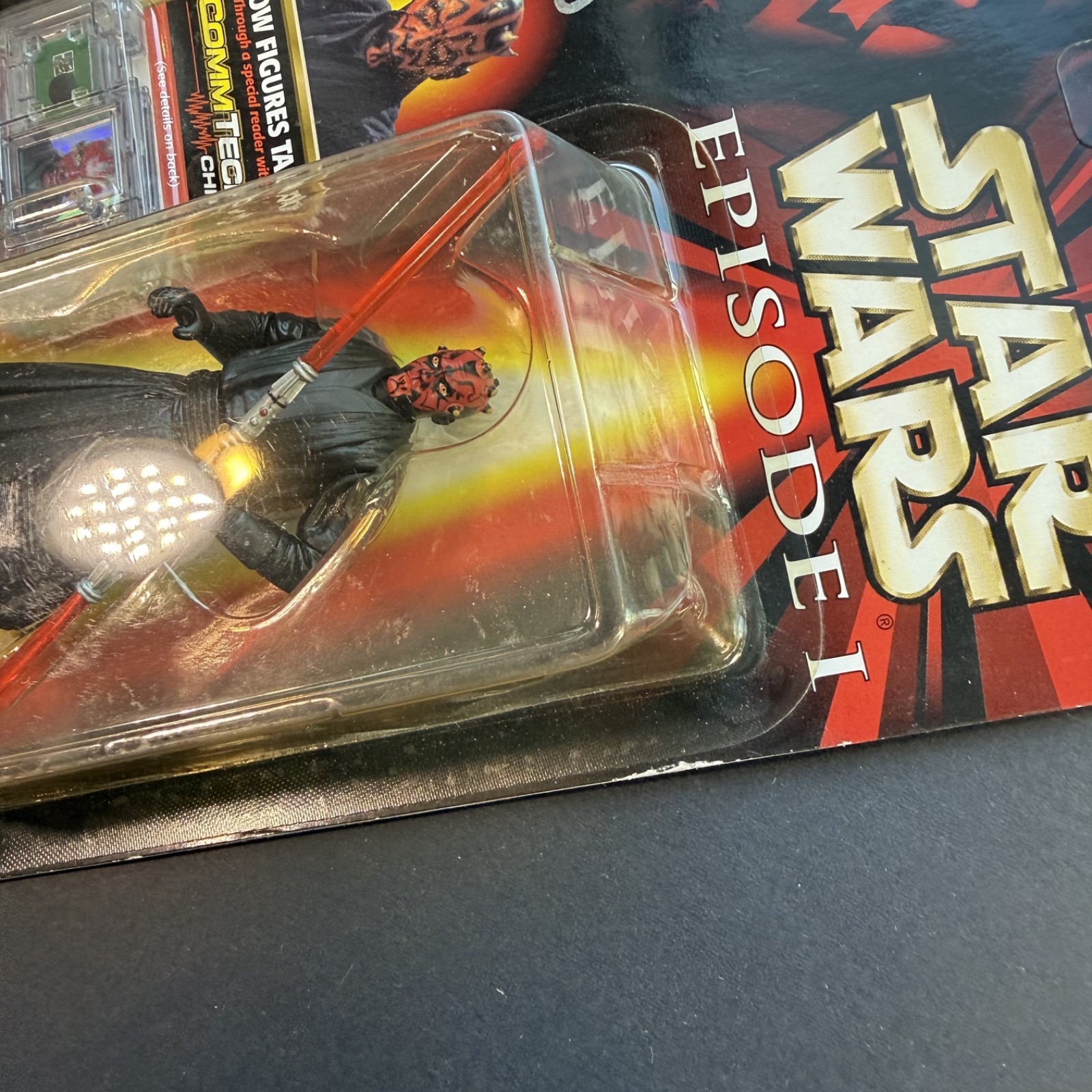 Darth Maul Action Figure SIGNED Ray Park Actor JSA Star Wars Episode 1 CommTech
