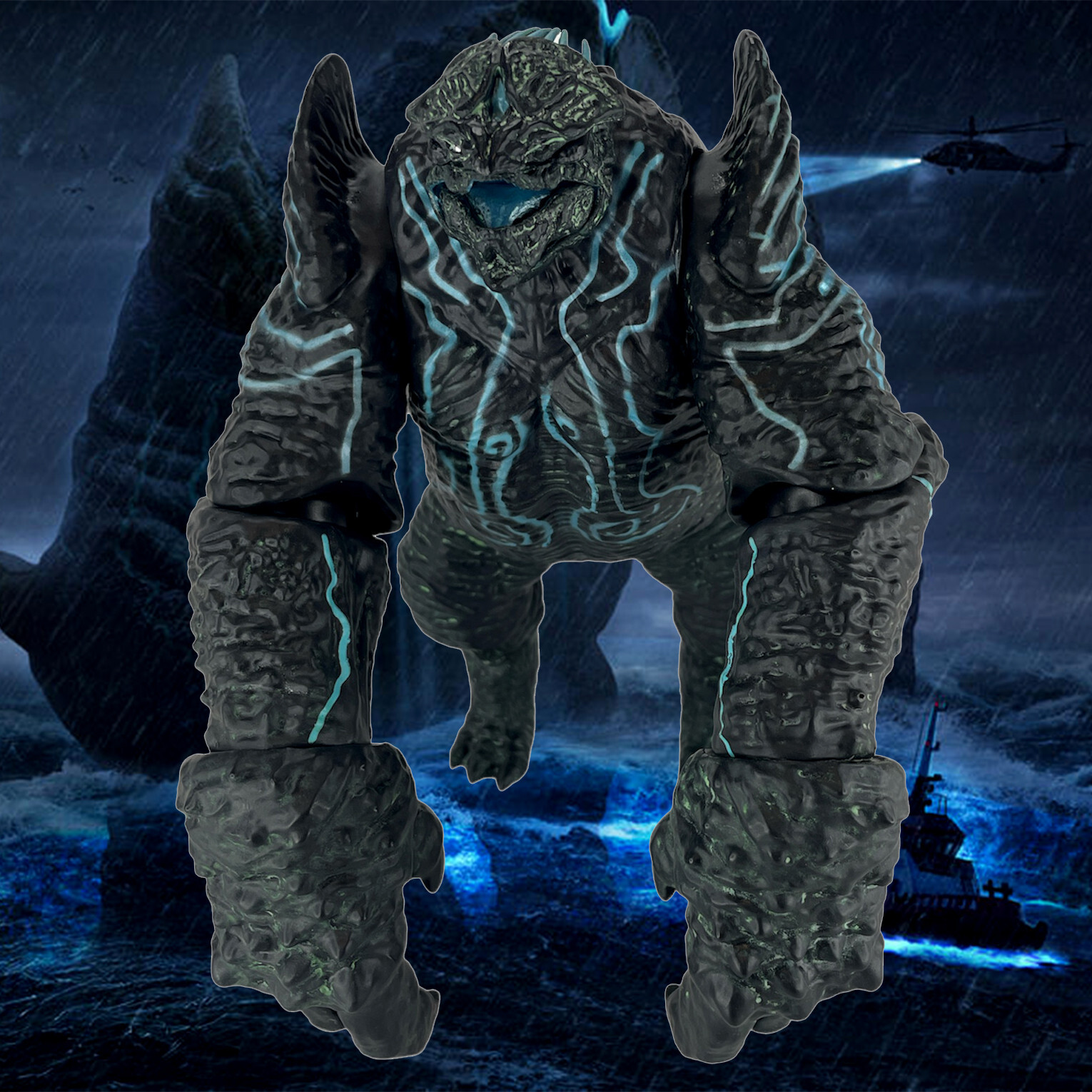7″ Kaiju Monster Leatherback Pacific Rim 2 Action Figure Figurine Toy Gift Bulk