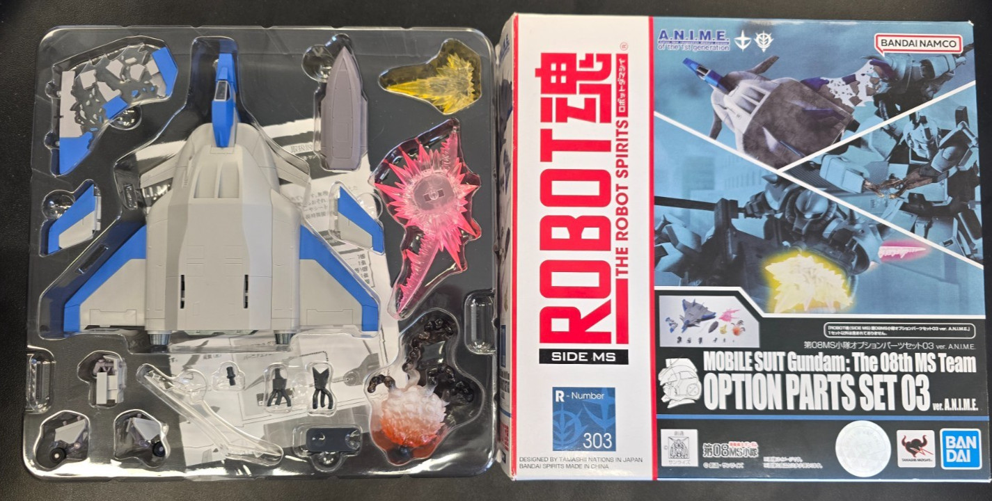 Robot Spirits 08TH MS TEAM PARTS SET 3 (A.N.I.M.E. Ver) Gundam Bandai Comp.