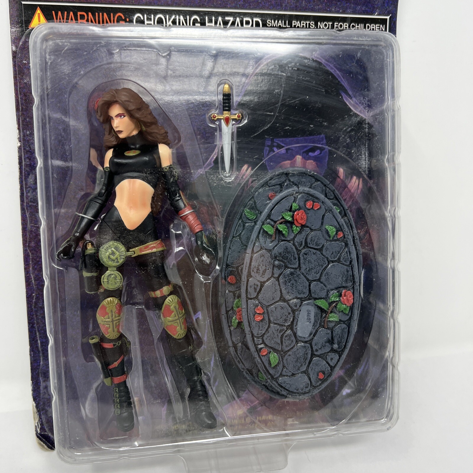 2001 Top Cow The Darkness Magdalena Action Figure New Sealed Box Damage