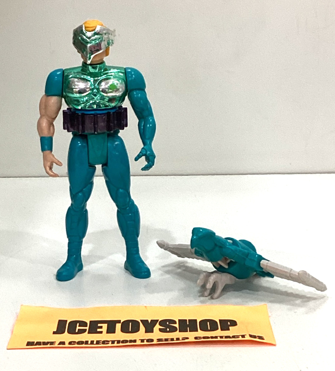 1986 VINTAGE – KENNER TELEPIX SILVERHAWKS – MOON STRYKER AND TAIL SPIN COMPLETE