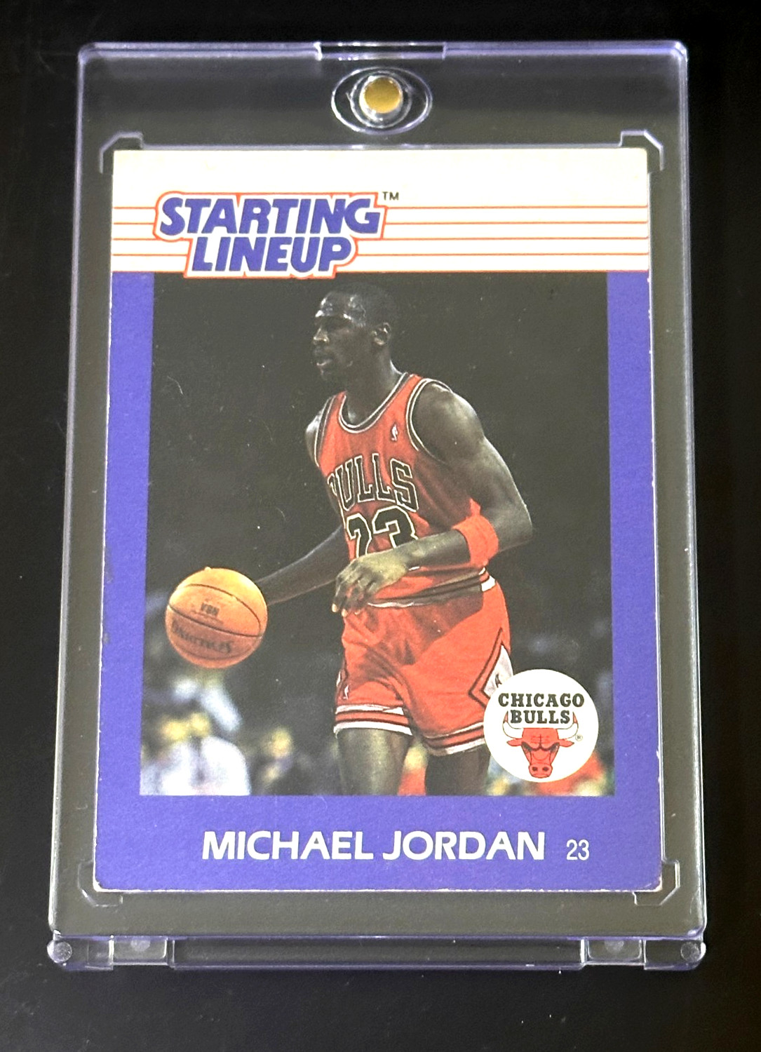 1988 Kenner Starting Lineup MICHAEL JORDAN RARE 1st YEAR ROOKIE SLU CARD