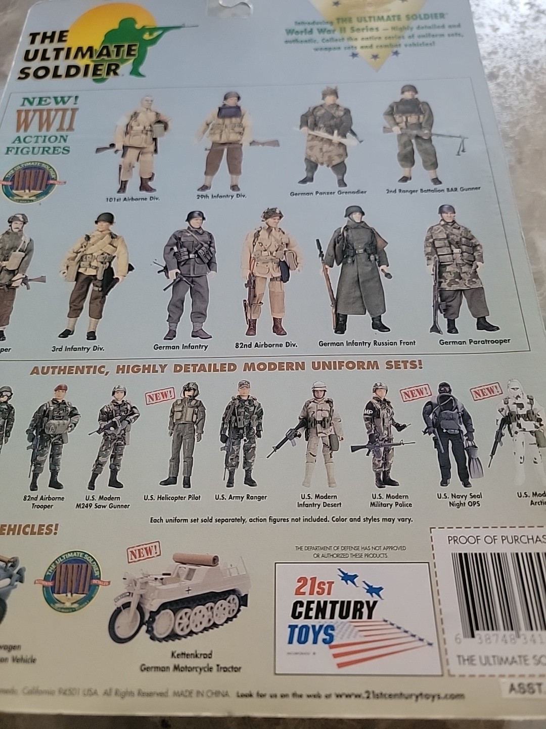 Ultimate Soldier German Infantry Eastern Front Pack 1999 Ages 5 And Up New
