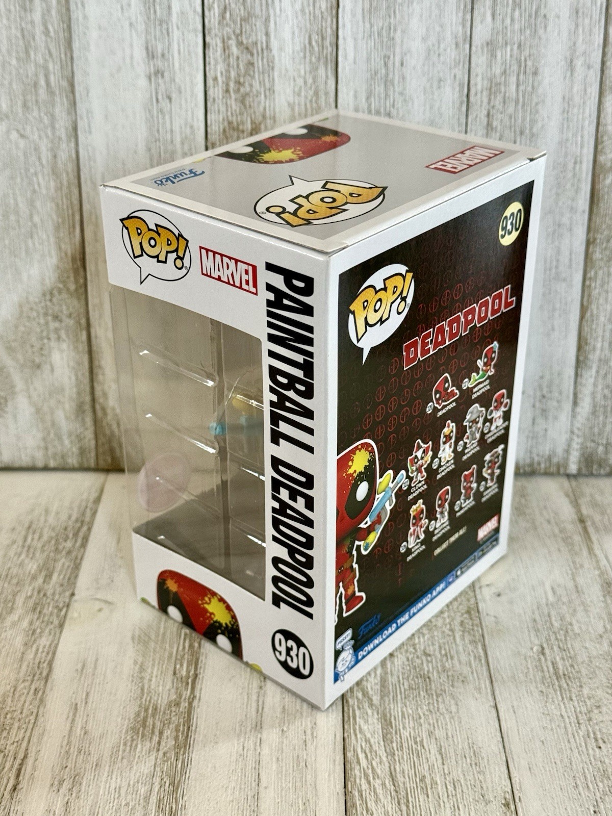 Funko Pop! Paintball Deadpool #930 Bucket List Mystery Box GameStop Exclusive