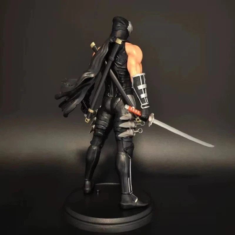 Ninja Gaiden Ryu Hayabusa 19cm Action Figure PVC Model Toy with Display Base