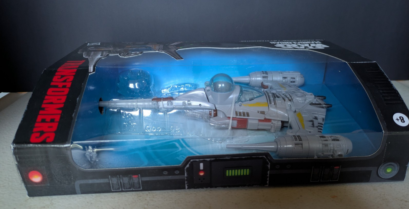 Transformers Star Wars Collaborative The Mandalorian N-1 Starfighter, Hasbro NIB