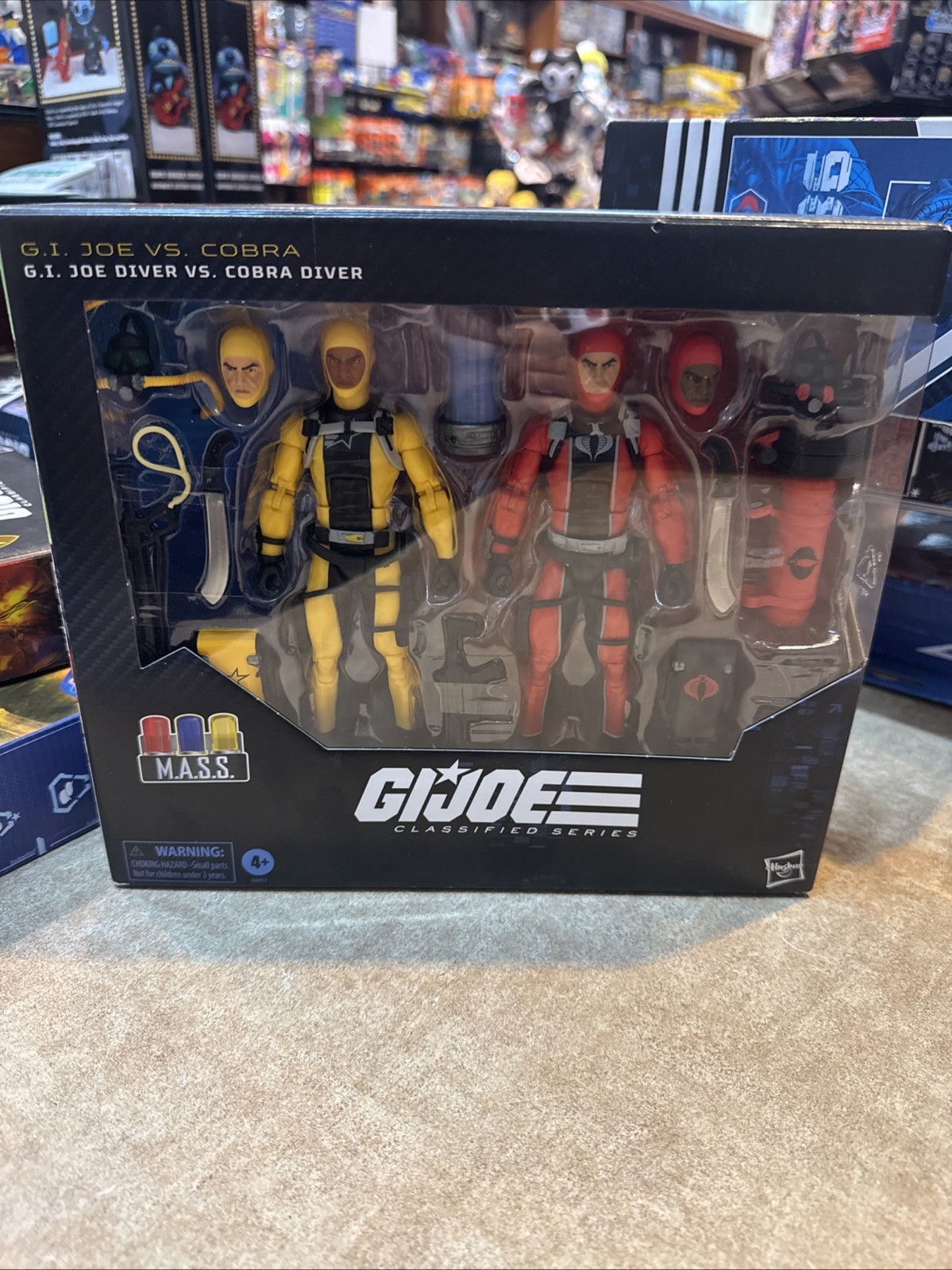 G.I. Joe Classified Series #169 G.I. Joe Diver vs. Cobra Diver