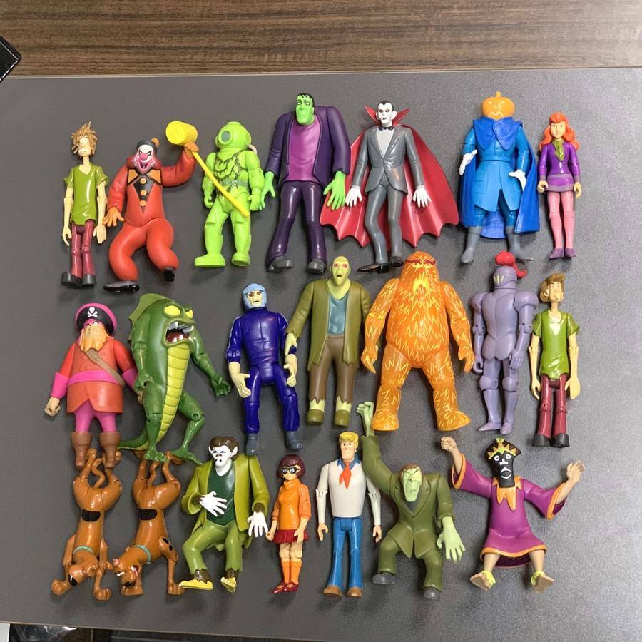 5″ Scooby-Doo Ghost Zombie Vampire Velma Shaggy Monster Villains Figure Kids Toy