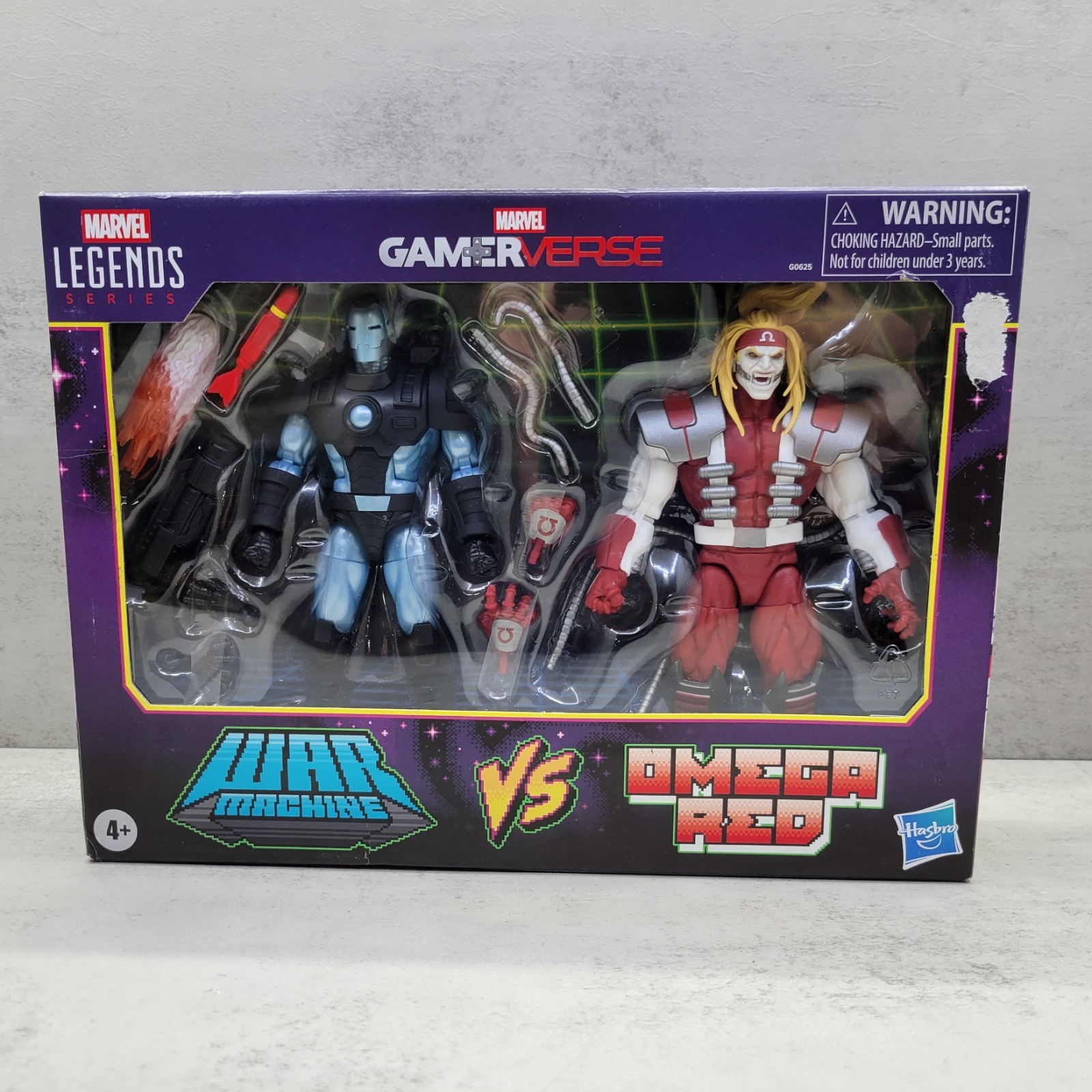 Marvel Legends Series Gamerverse Marvel’s War Machine vs Marvel’s Omega Red