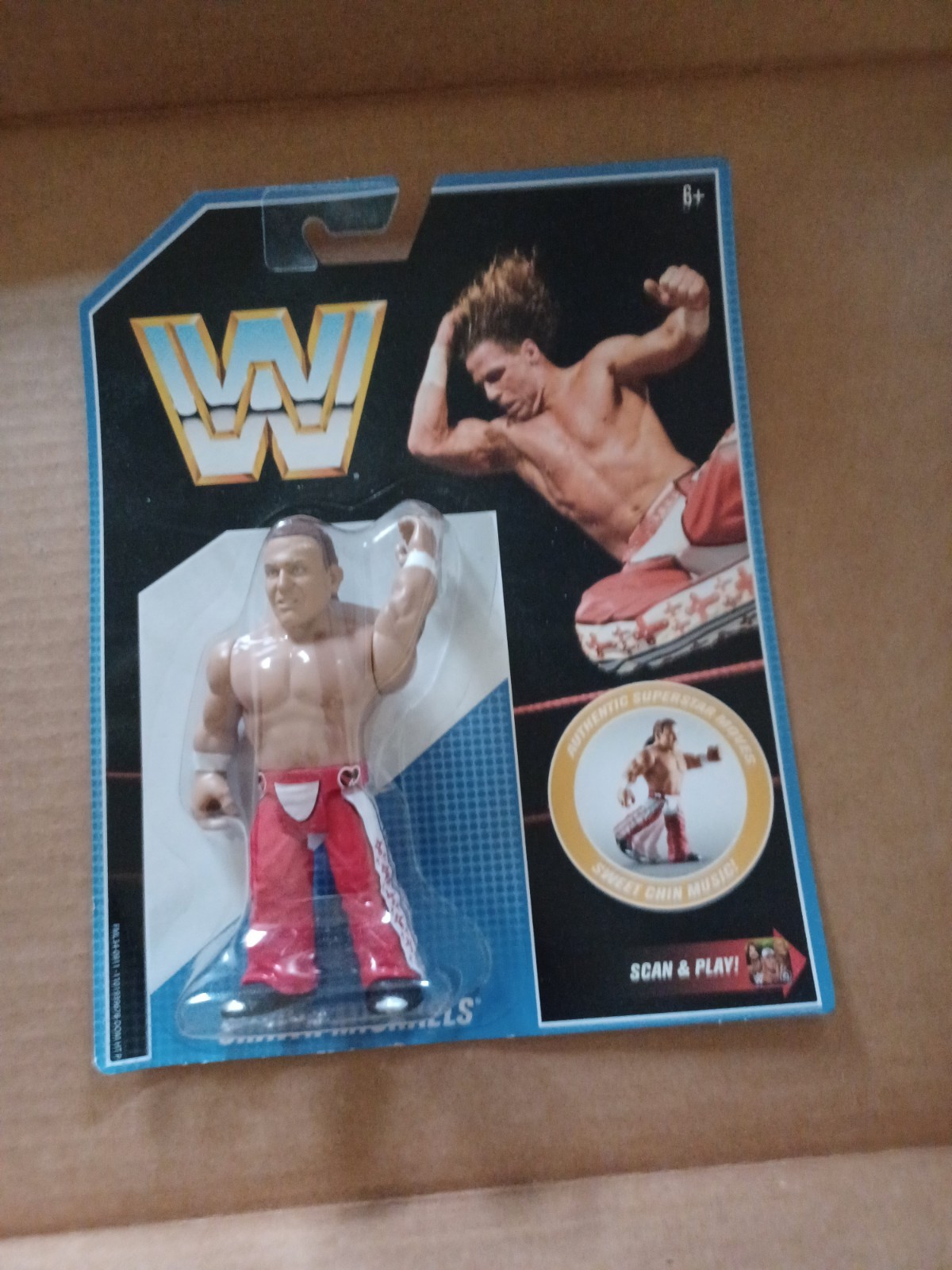 wwf hasbro wwe mattel retros series 7 hbk shawn michaels moc