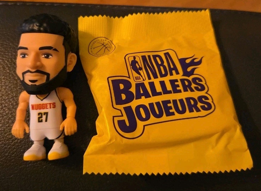 ZURU NBA Ballers Series 2 Denver Nuggets JAMAL MURRAY White Uni, NEW-OPEN