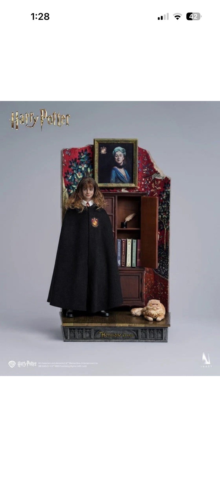 1/6 INART Harry Potter Hermione Granger Realistic Action Figure