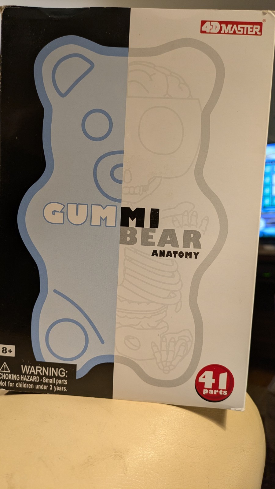 Gummy Bear Anatomy Bone 4D Master Mighty Jaxx Jason Freeny Rare