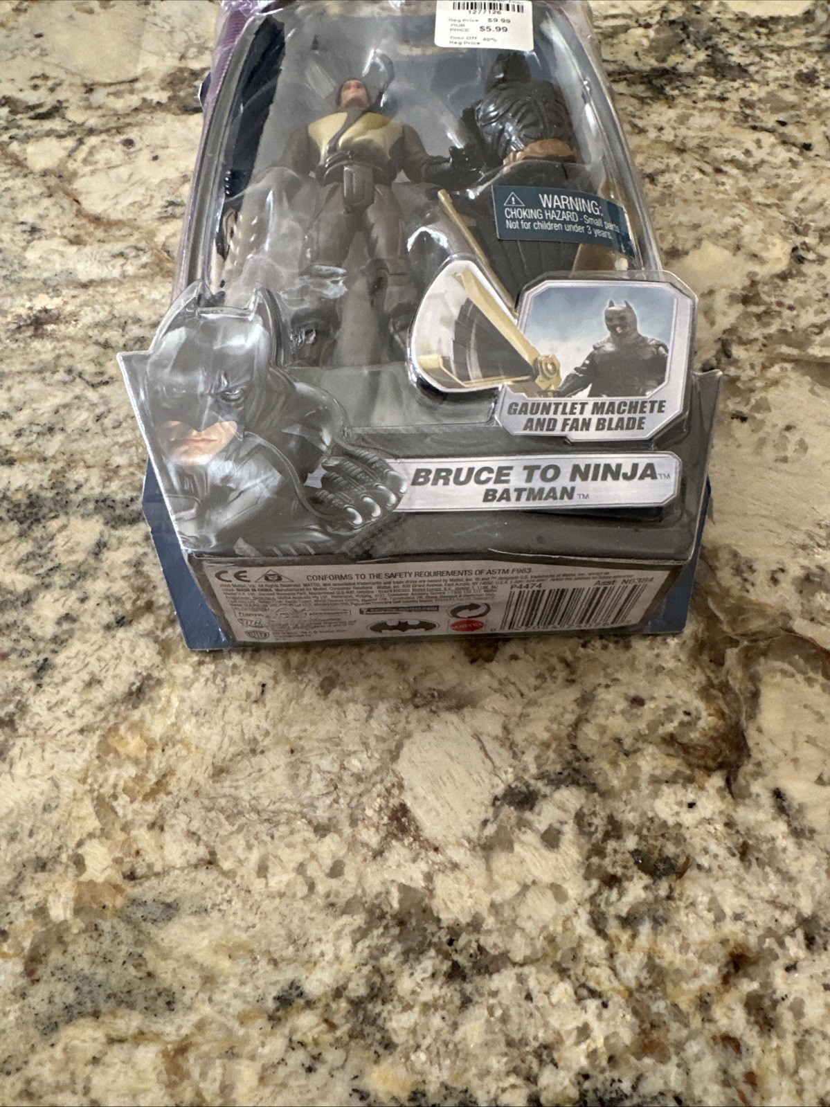 Batman Begins DC Bruce to Ninja Batman Dark Knight Figure NEW + FAST SHIPPING