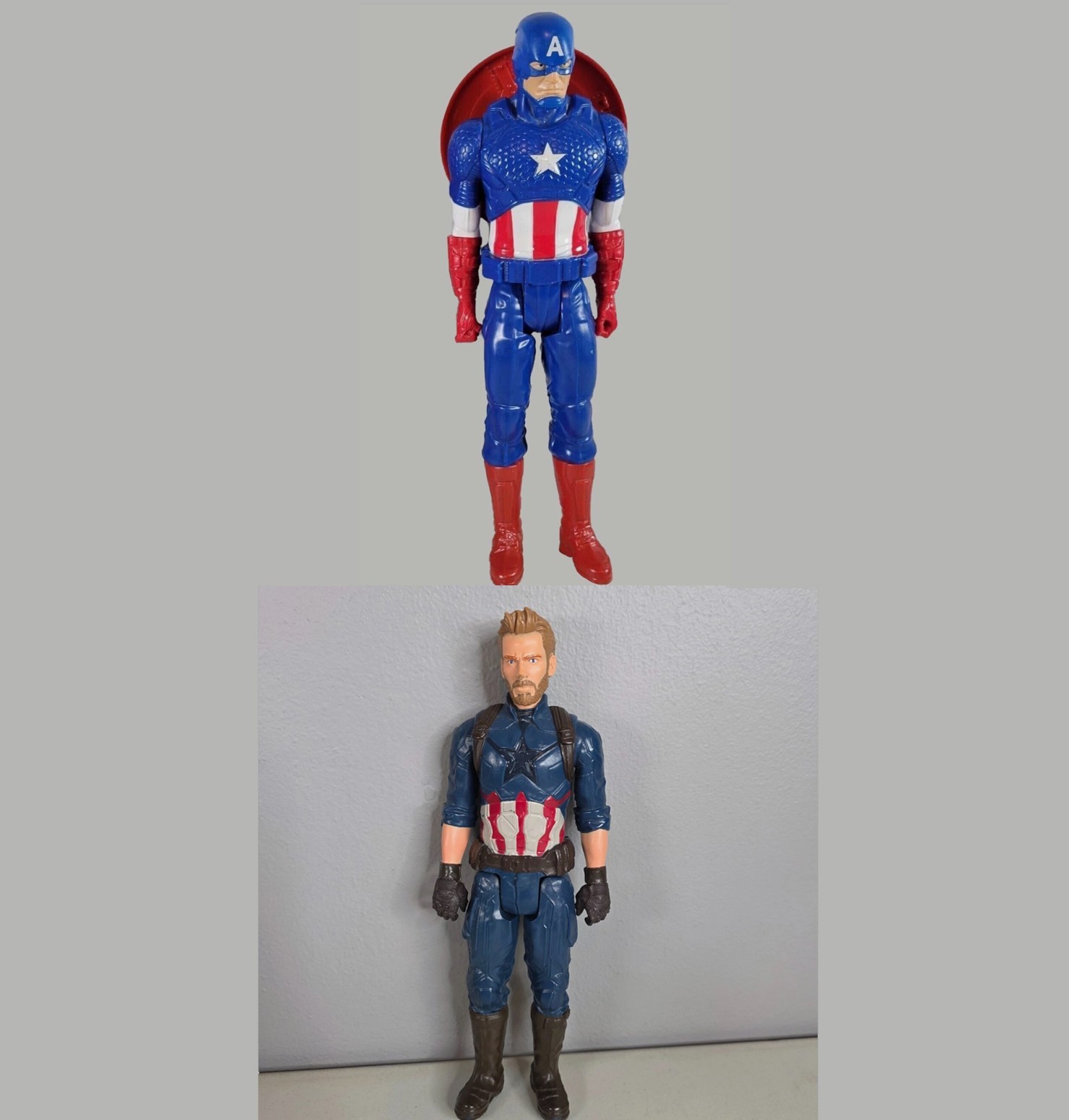 Captain America Figures Marvel Avengers Infinity War 12″ & 11″ Action Figure Lot