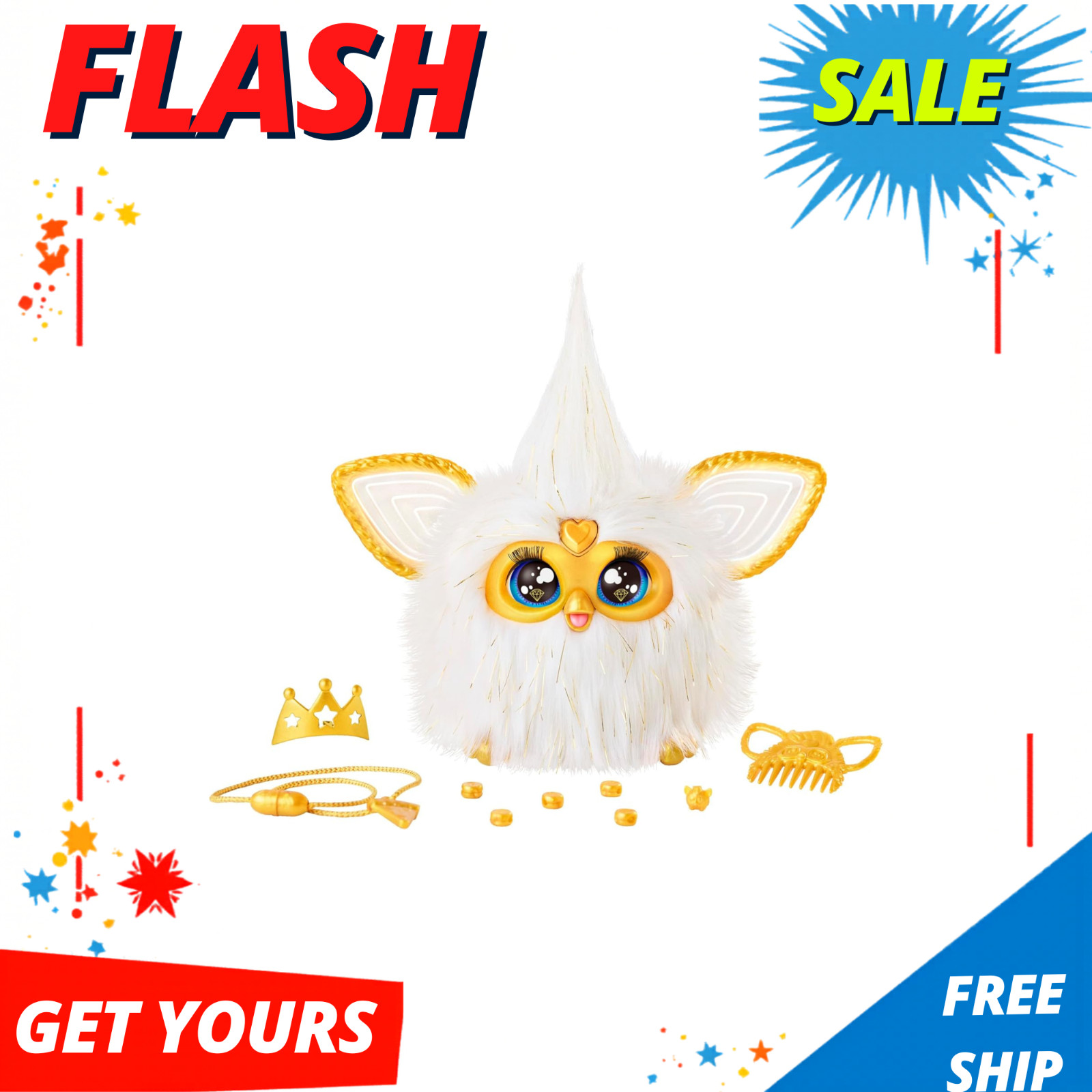 NEW Interactive Plush Toys 6 Year Old Girls Boys Voice Activated Animatronic Spe