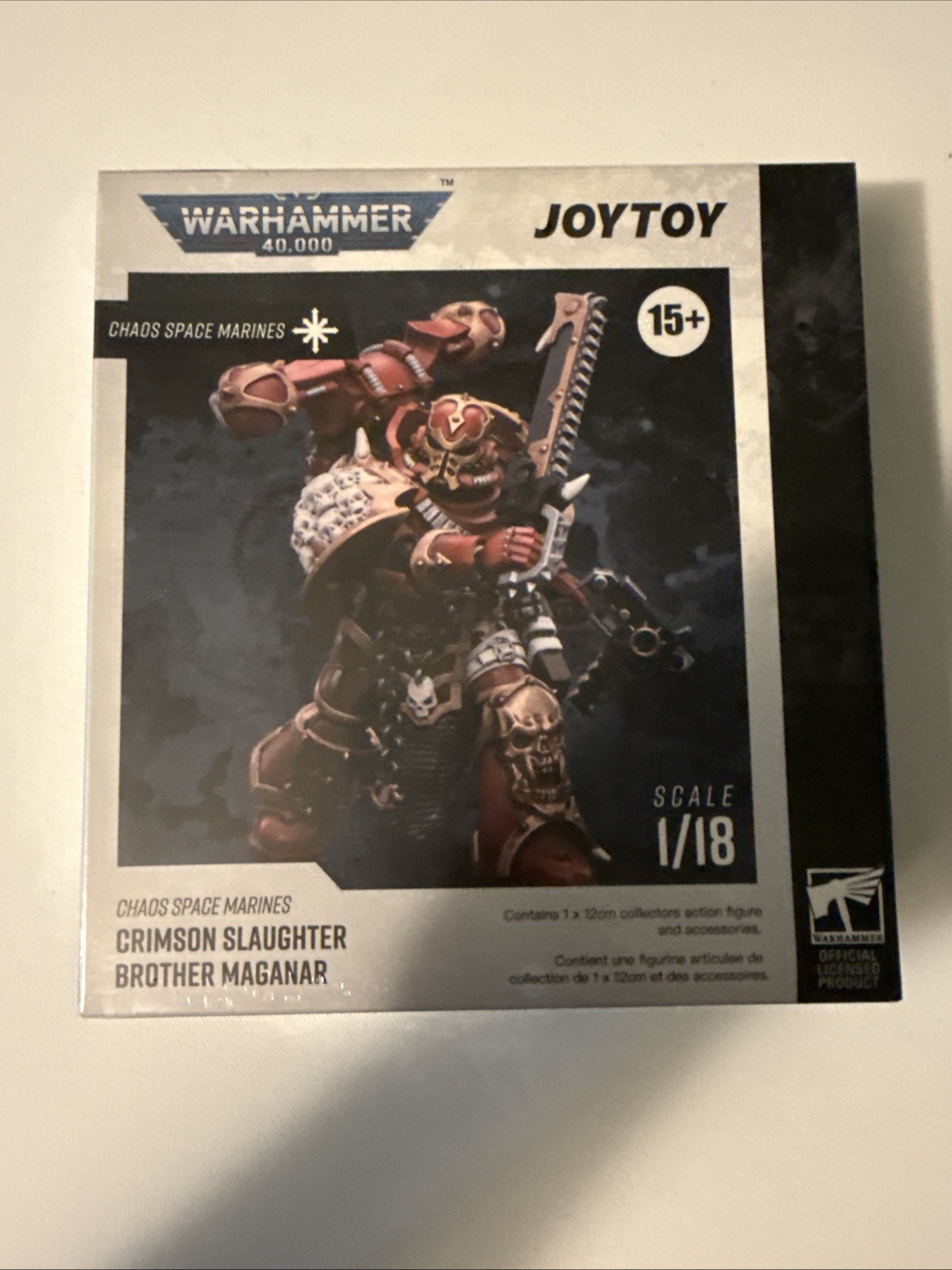Warhammer 40K Joytoy Crimson Slaughter Brother Maganar 1/18 Scale- Never Opened