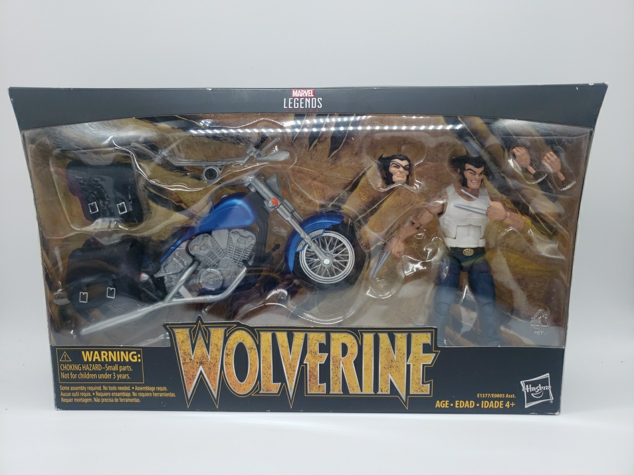 Marvel Legends Ultimate Riders WOLVERINE & Motorcycle Hasbro Action Figure 2018