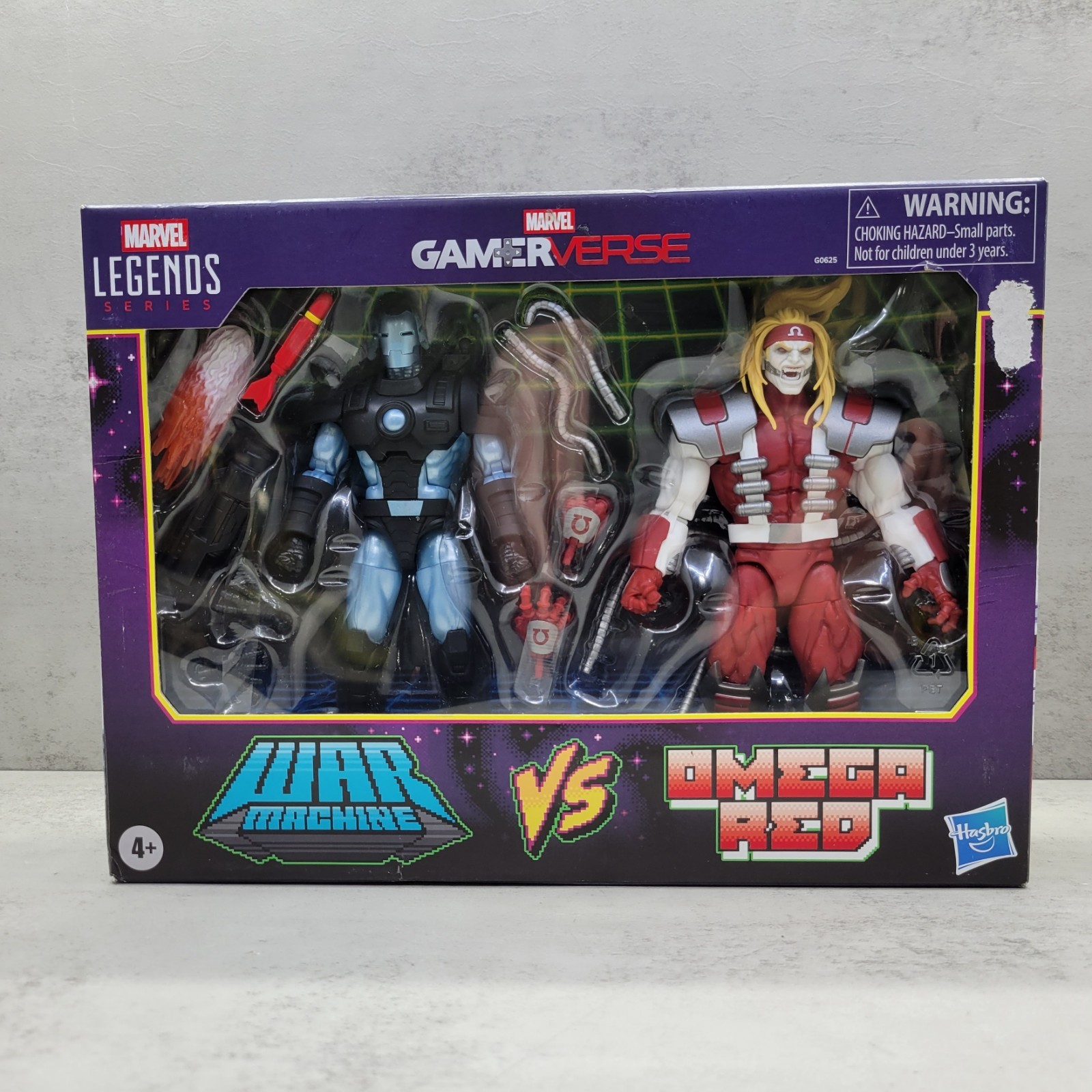 Marvel Legends Series Gamerverse Marvel’s War Machine vs Marvel’s Omega Red