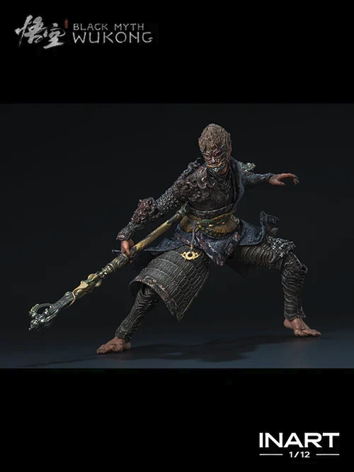 Black Myth: Wukong The Destined One 1/12 Premium Figure by INART (New) In Stock)