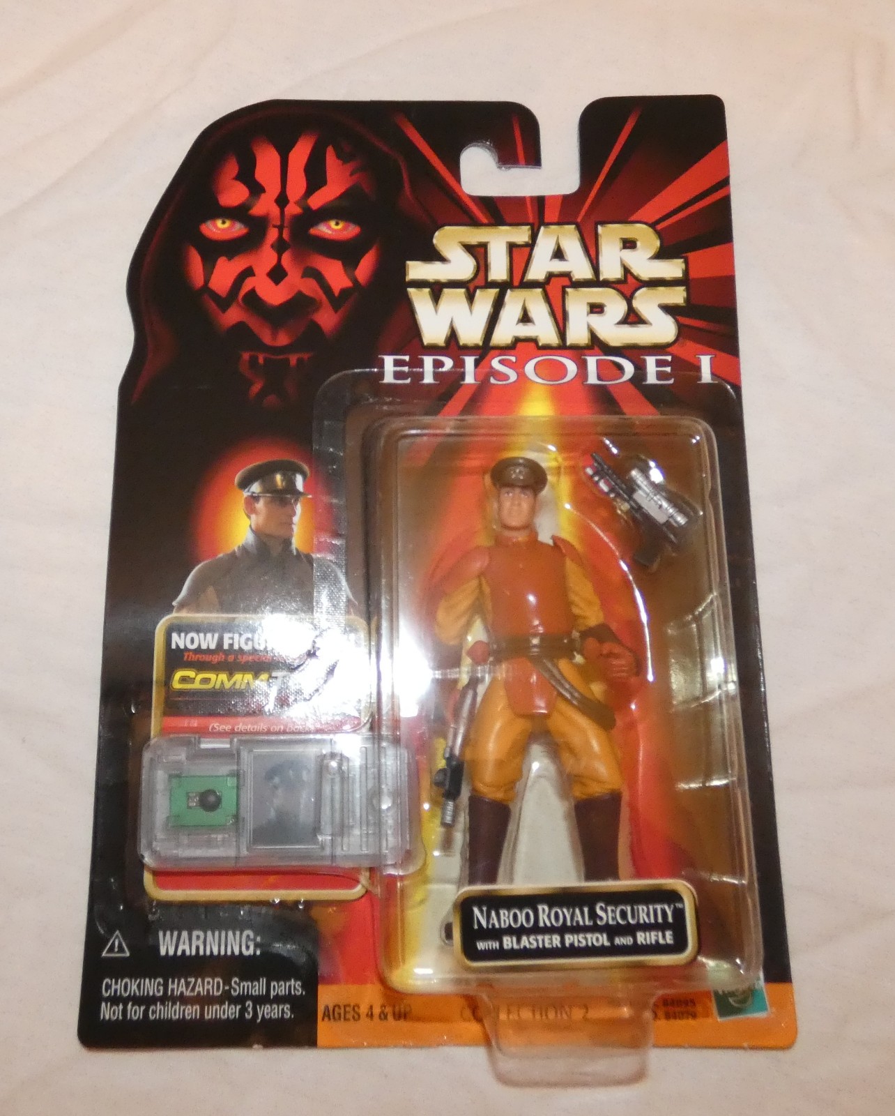 NABOO ROYAL SECURITY EPISODE 1 ACTION FIGURE STAR WARS VINTAGE