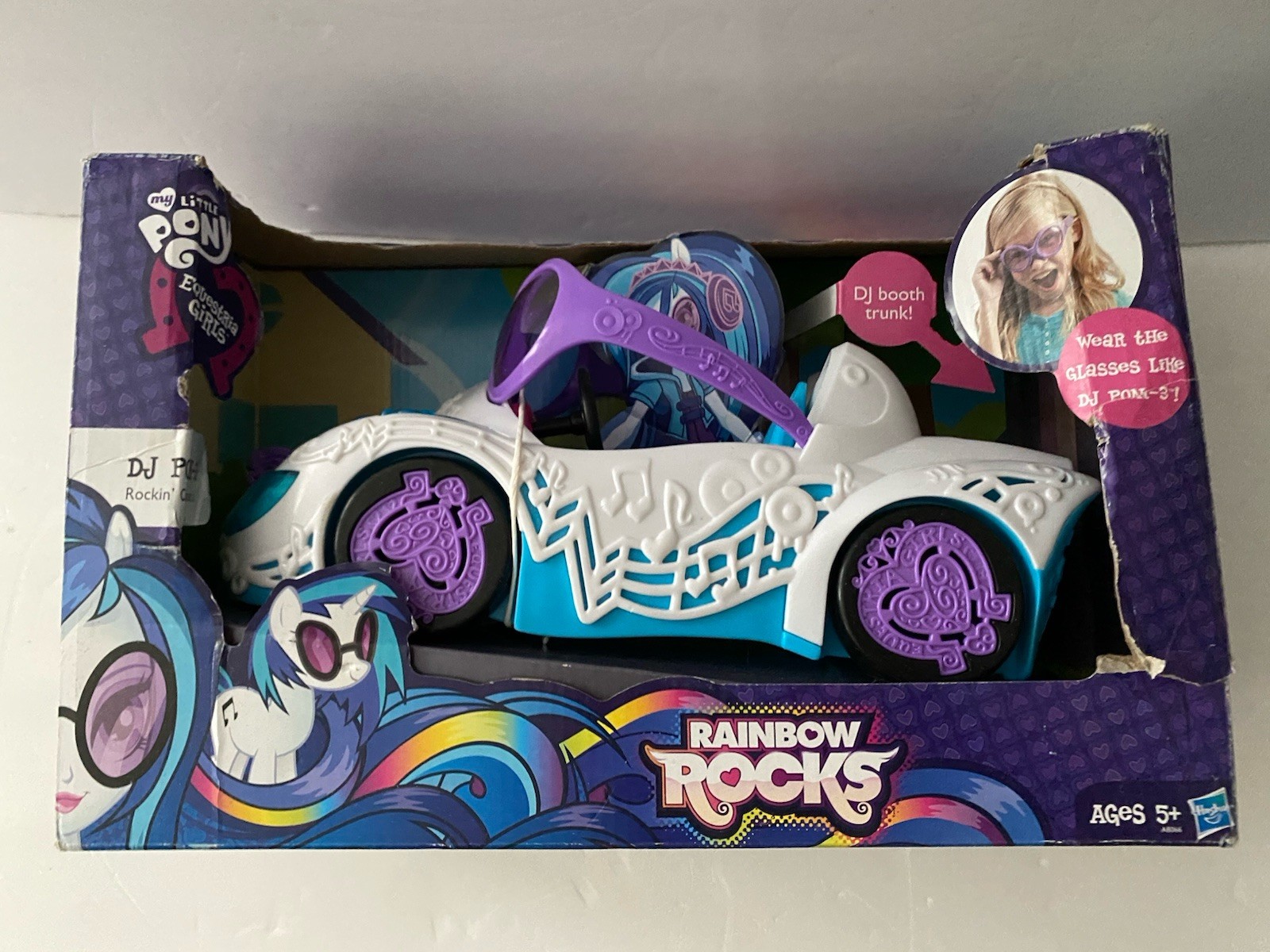 My Little Pony Equestria Girls DJ PON-3 Rockin Convertible Vehicle NEW SEALED