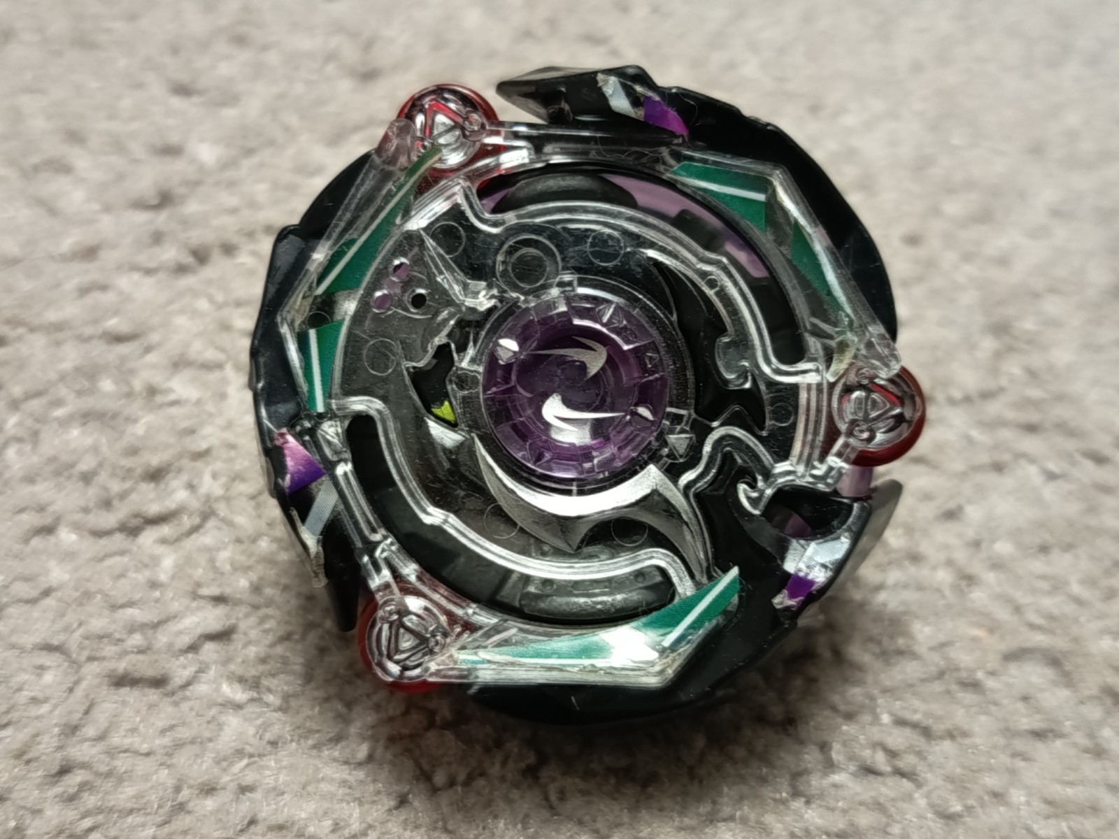 Kreis Satan .2G.Lp Glaive Loop + stickers Beyblade TAKARA TOMY BURST