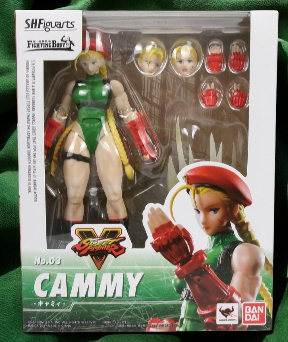 [Mint] S.H.Figuarts Cammy Figure Tamashii Nations Street Fighter V Bandai