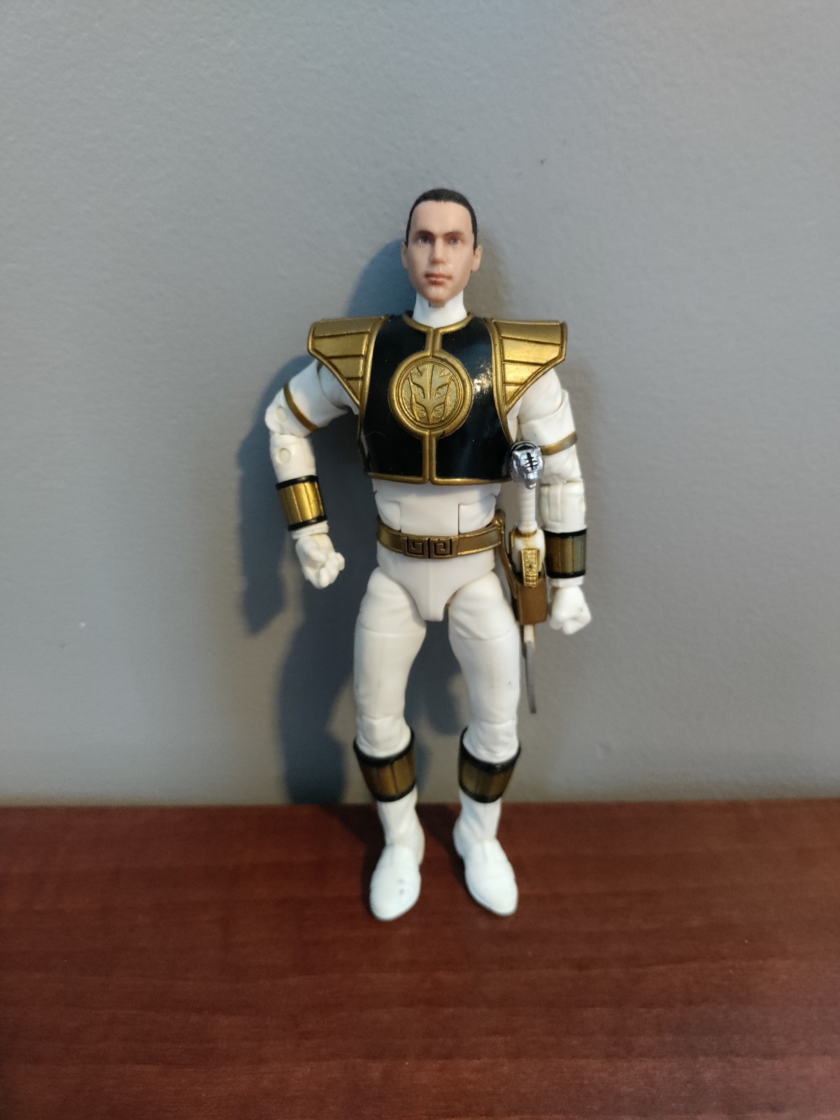 2018 Hasbro Power Rangers Lightning Collection White Ranger Figure