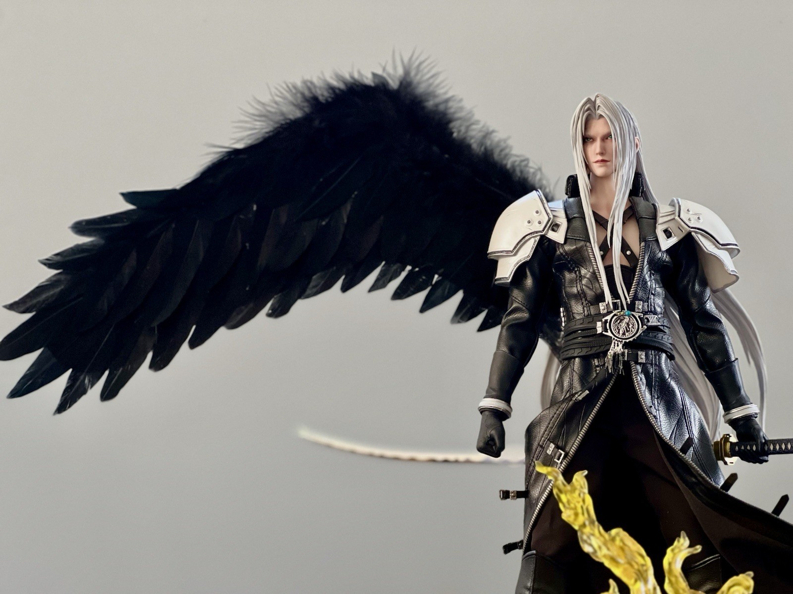 1/6 Angel Wing Black GAMETOYS Sephiroth I Hot Toys FF7 I A-FX AFX** No Figure*
