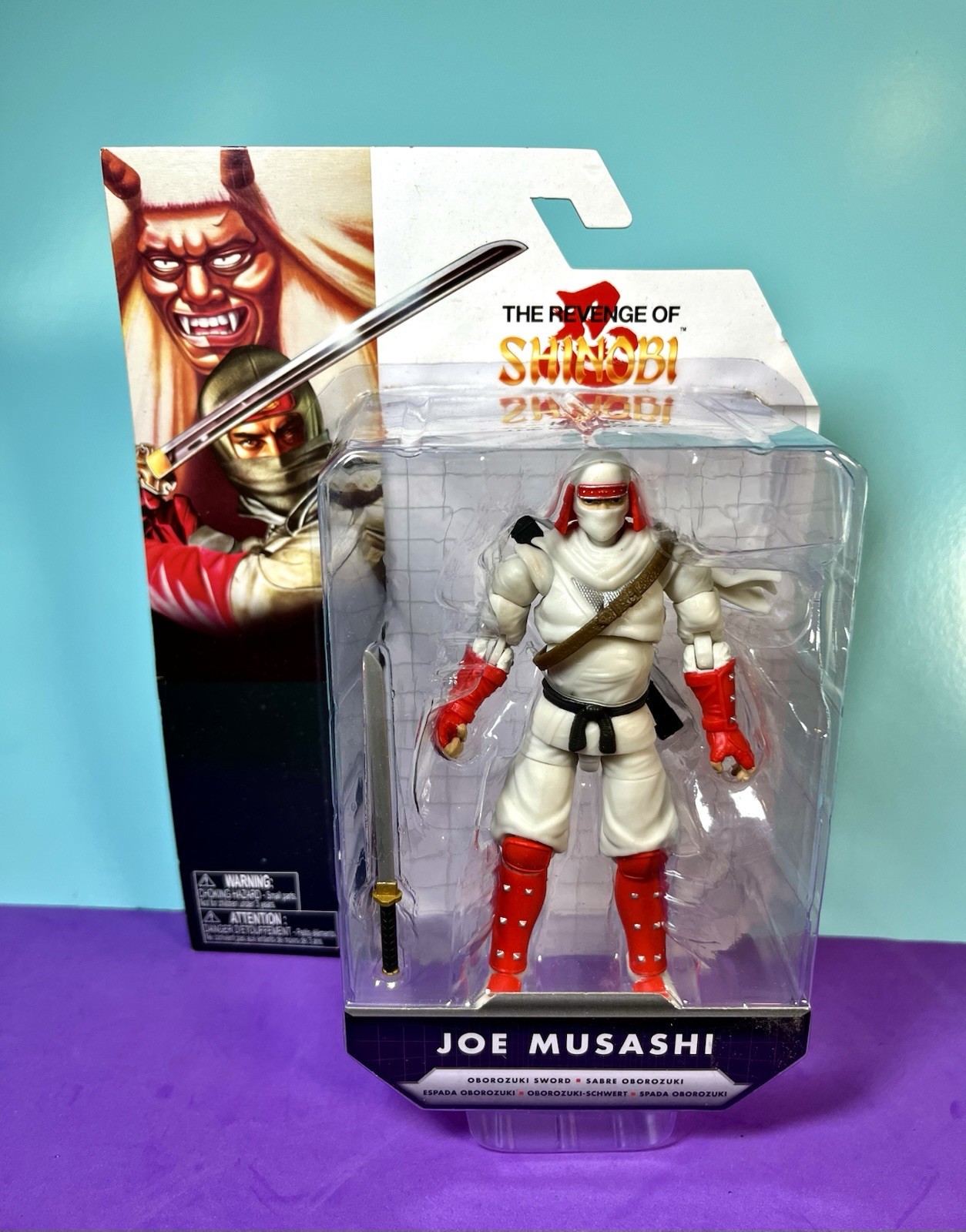 2025 JAKKS Pacific SEGA – The Revenge of Shinobi: JOE MUSASHI (Oborozuki Sword)