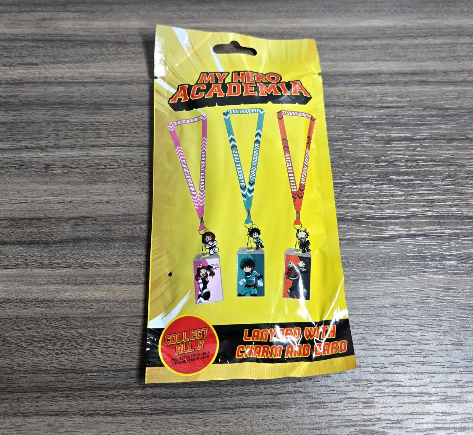 My Hero Academia Lanyard With Charm Surreal Entertainment Collectible Key Chain
