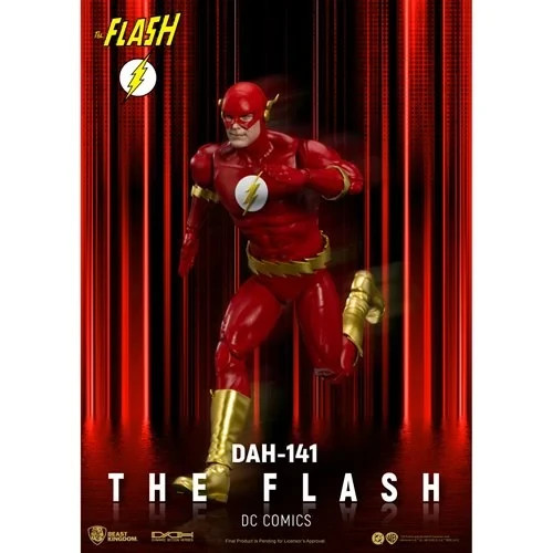 Beast Kingdom DC Comics The Flash DAH-141 Dynamic 8-Ction Heroes Figure In Hand