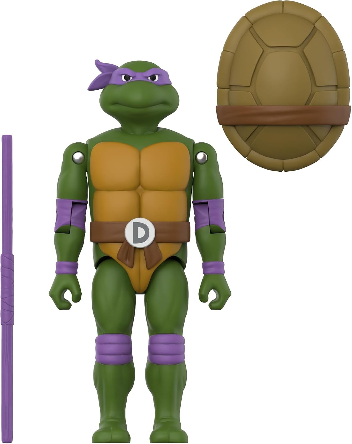 Teenage Mutant Ninja Turtles Donatello 3 3/4-Inch ReAction Figure Super 7