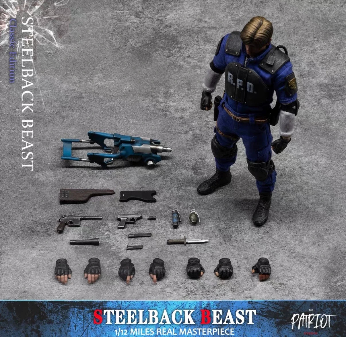 New Patriot Studio 1/12 Steelback Beast Classic Edition Action Figure Model Toys