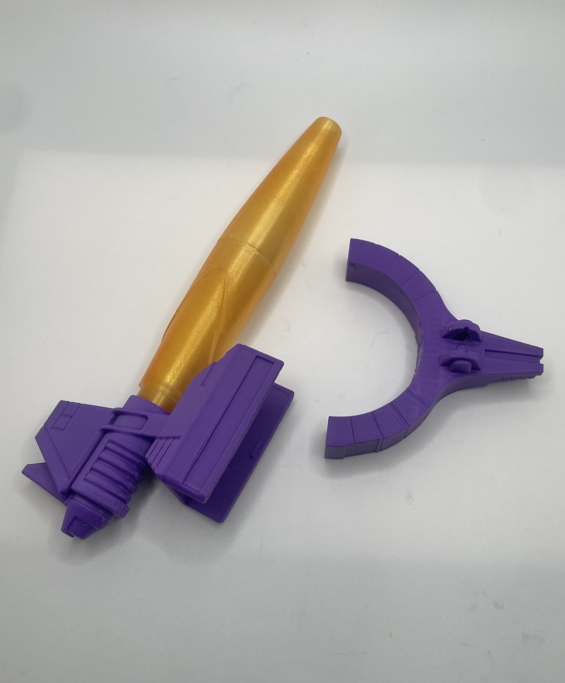 Vintage Transformers G1 Galvatron REPRO Missile Cannon Gun Set Replacement Part